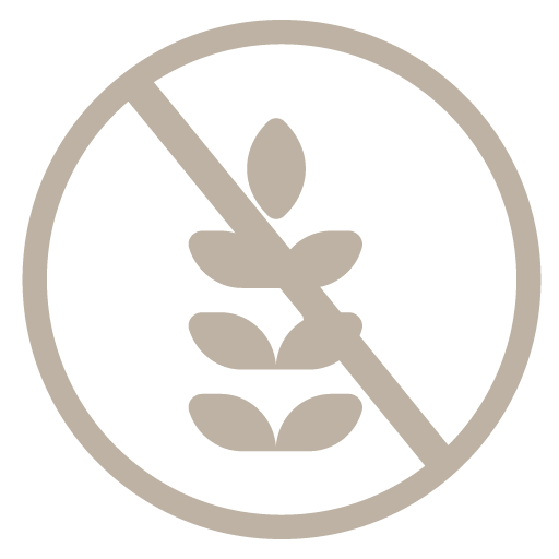 gluten free logo beige