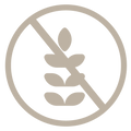 gluten free logo beige