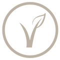vegan logo beige